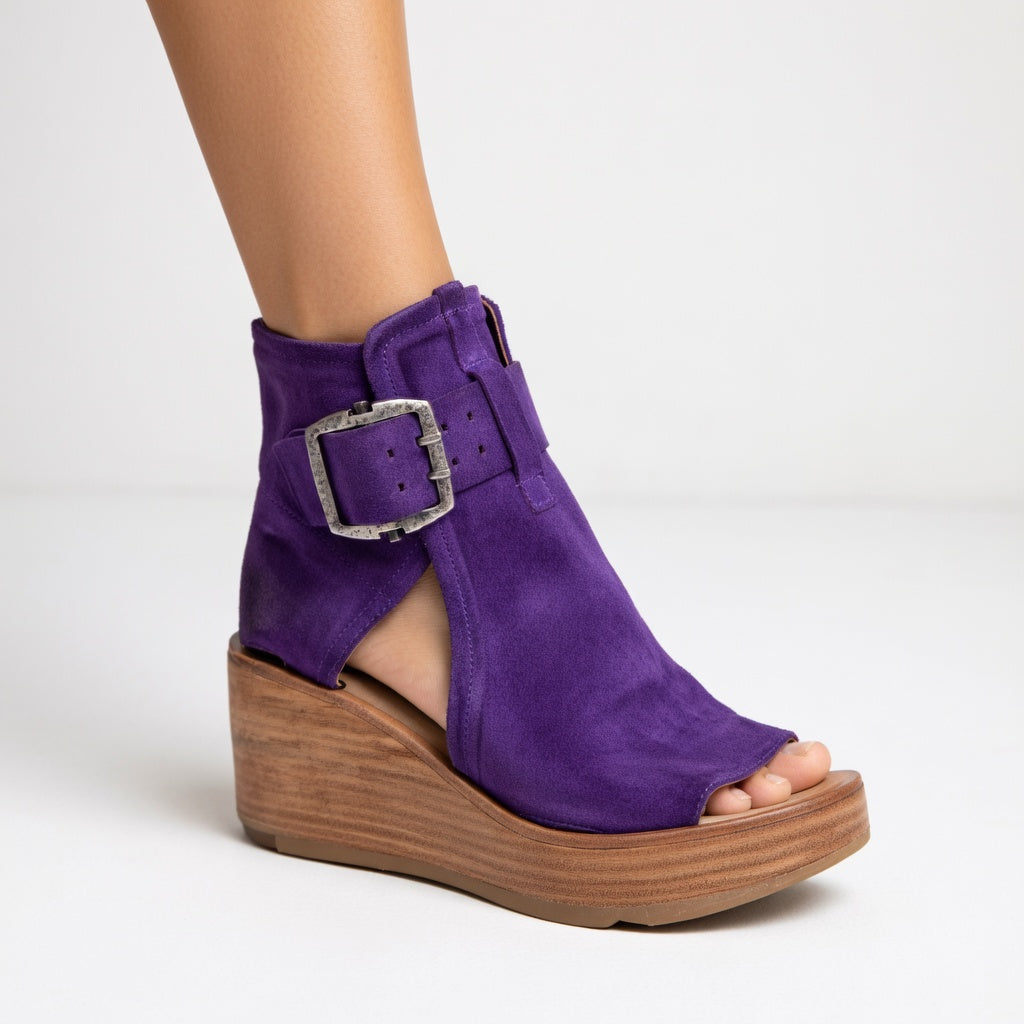 Orelisse | Open Wedge Booties