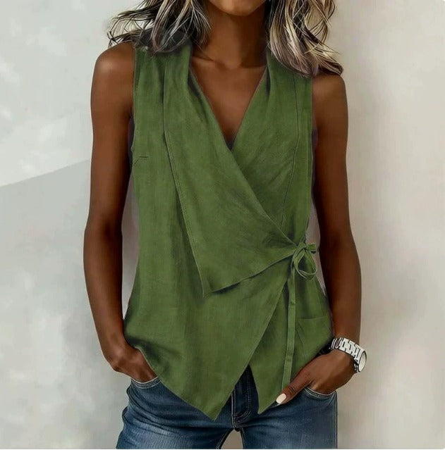 Lorena - Sleeveless Blouse