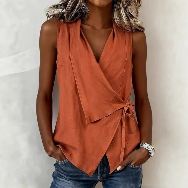 Lorena - Sleeveless Blouse
