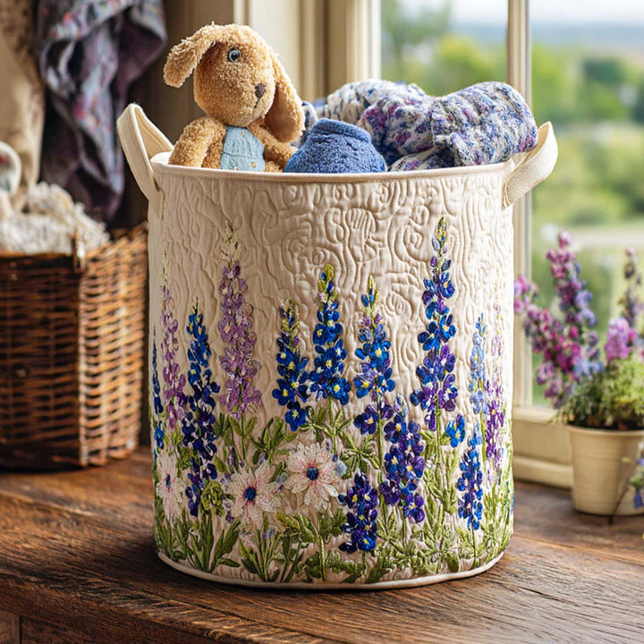 Meadow | Wildflower State Magic Quilted Laundry Hamper