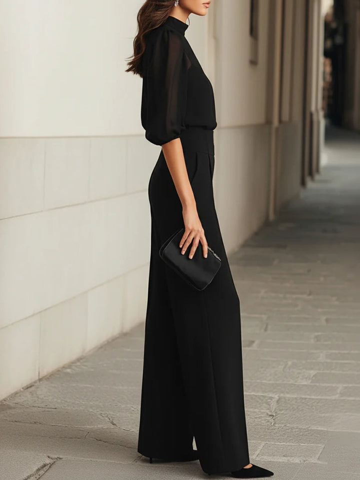 Elena | Three-Piece Sheer Muslin Set