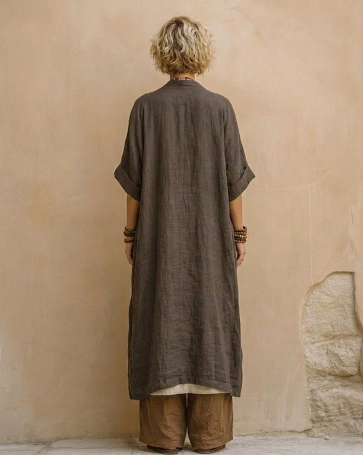 Harper | Three-Piece Cotton-Linen Blend Set