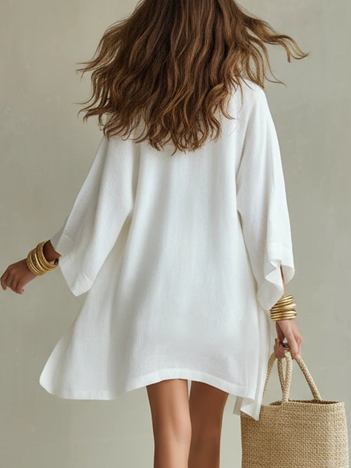 Camille | Linen-Look Three-Piece Set
