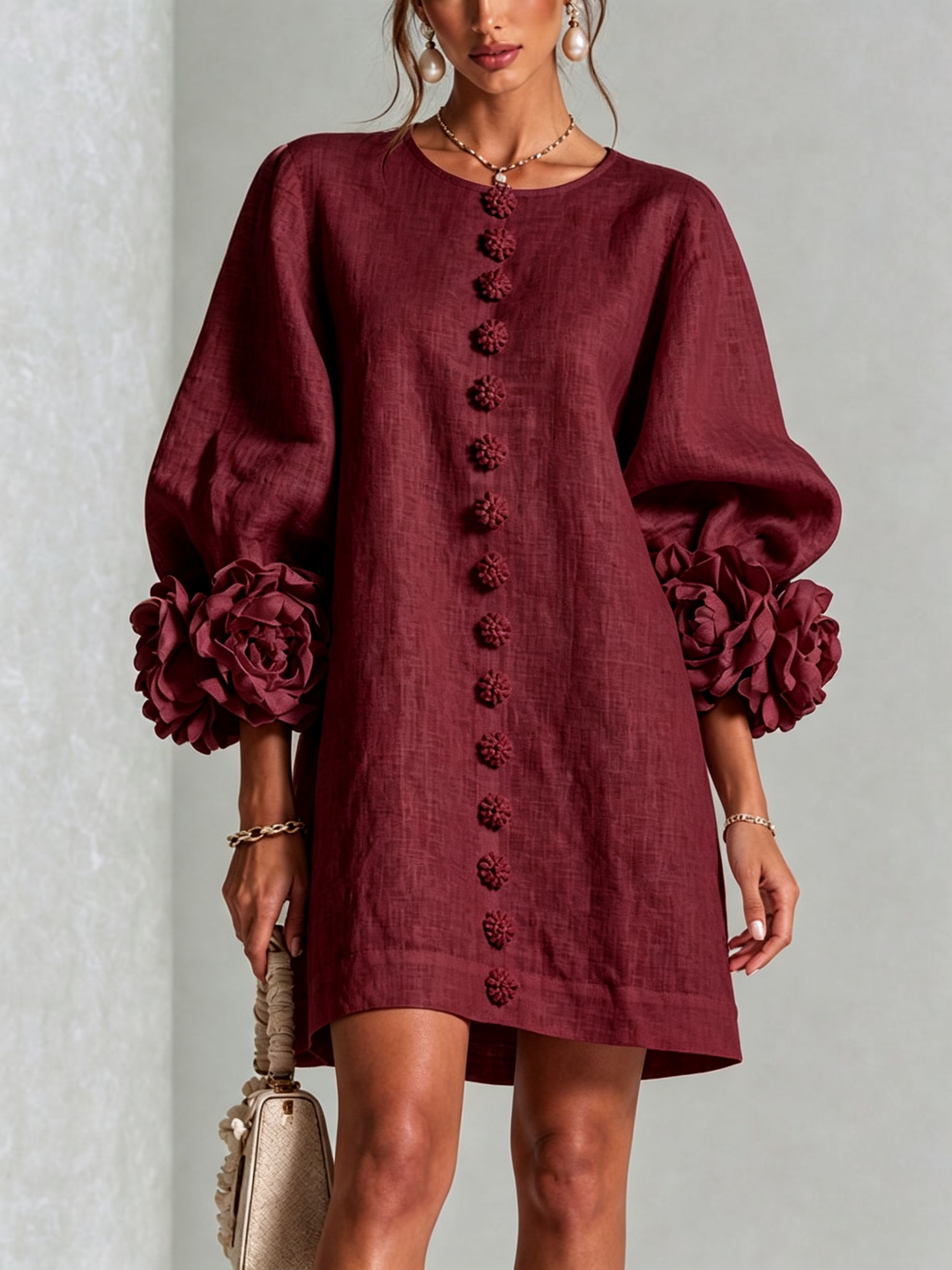 Colette | Button-Down Mini Dress