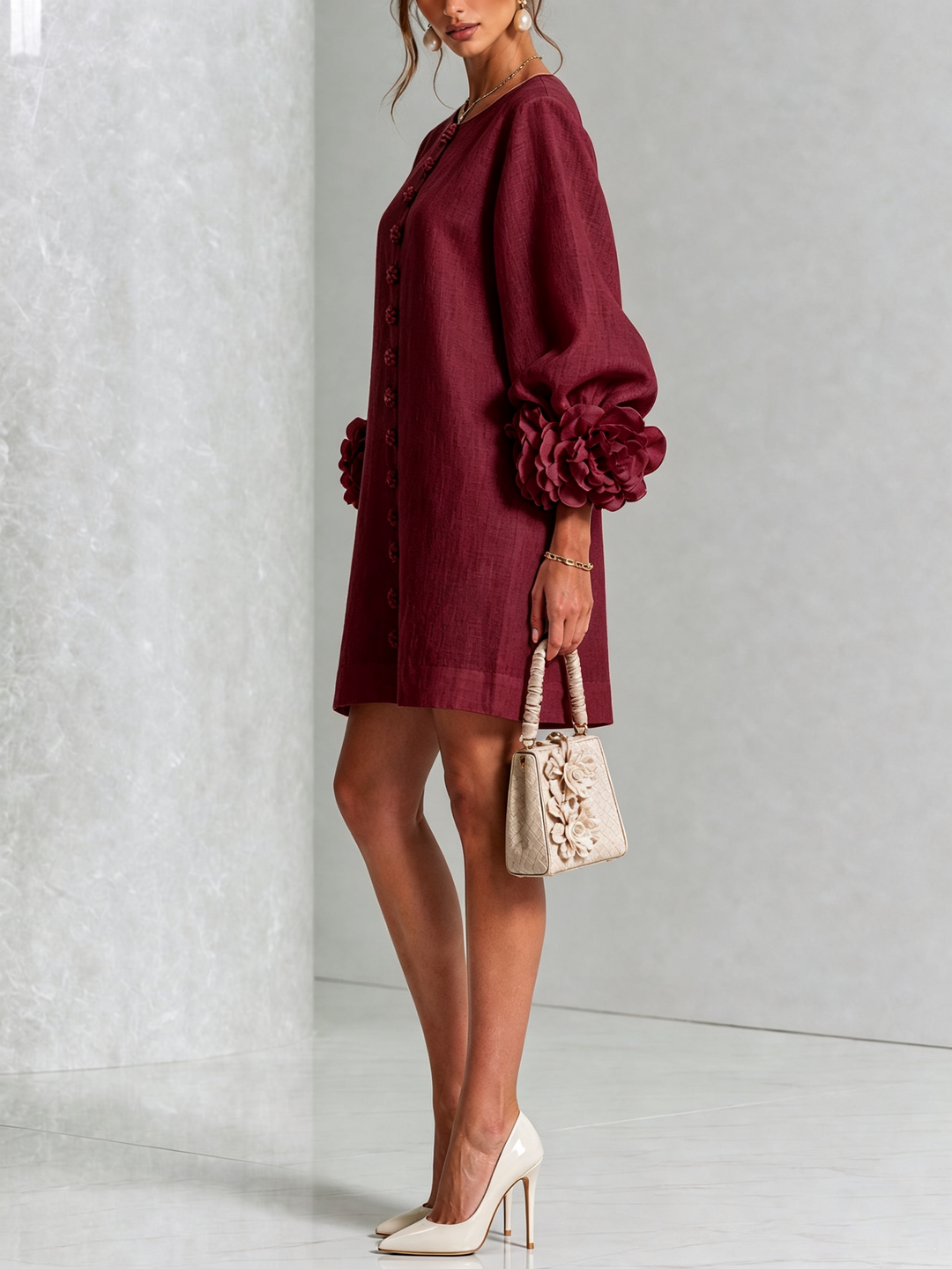 Colette | Button-Down Mini Dress