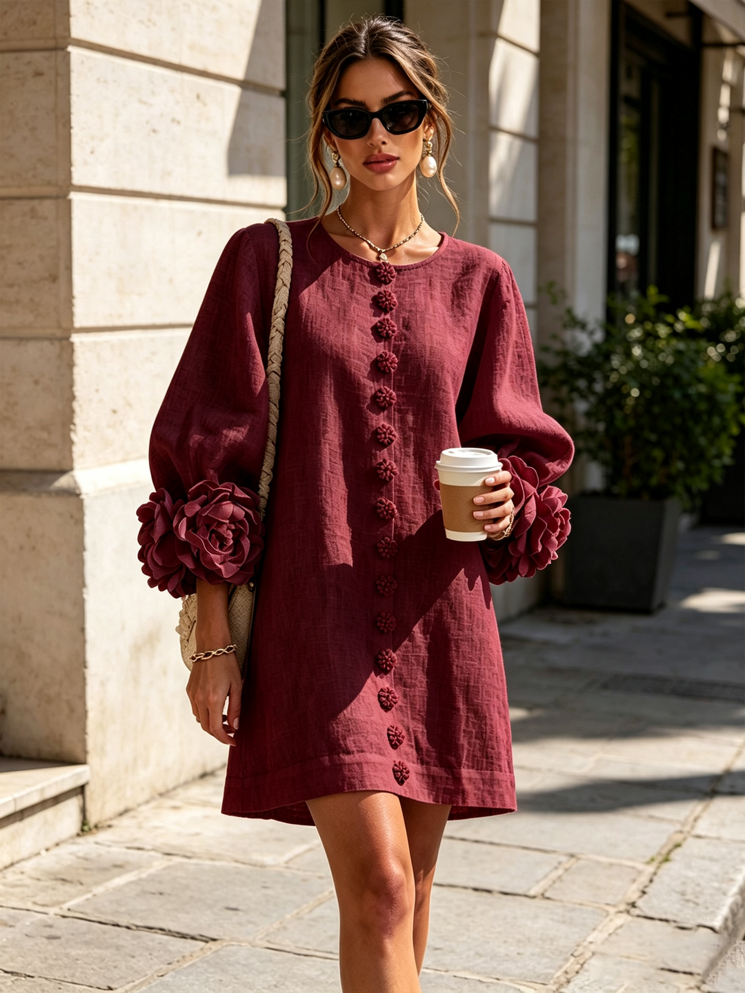 Colette | Button-Down Mini Dress