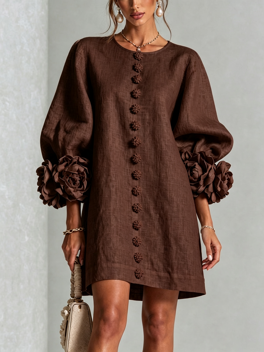Colette | Button-Down Mini Dress