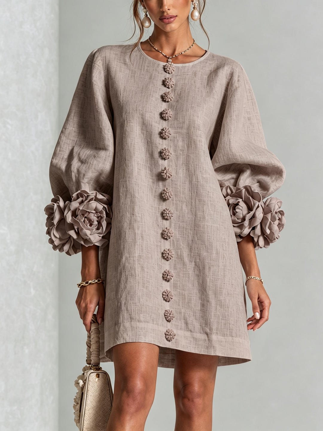 Colette | Button-Down Mini Dress