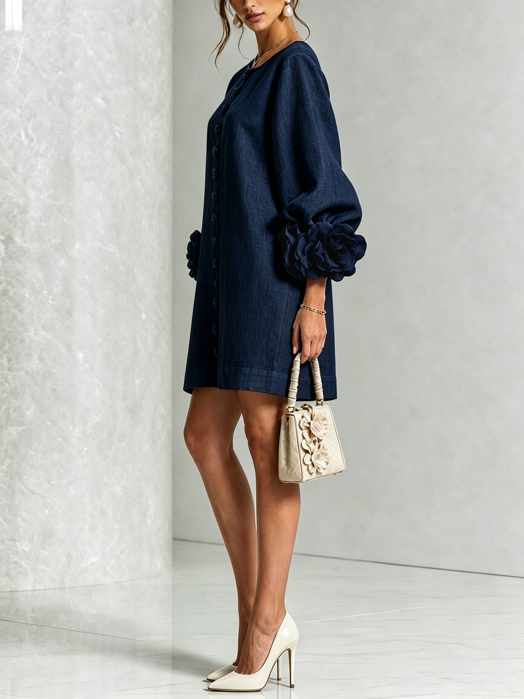 Colette | Button-Down Mini Dress