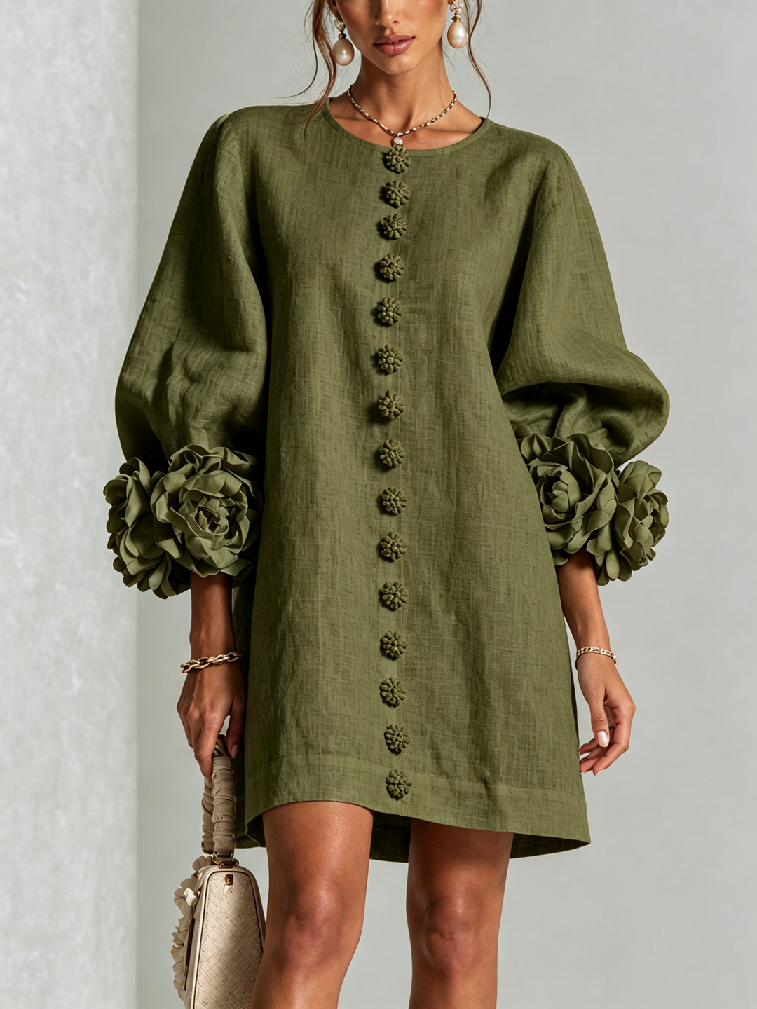 Colette | Button-Down Mini Dress