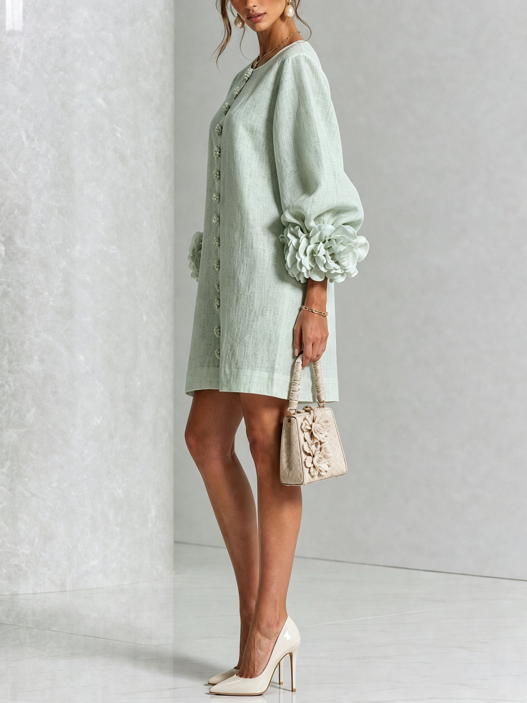 Colette | Button-Down Mini Dress