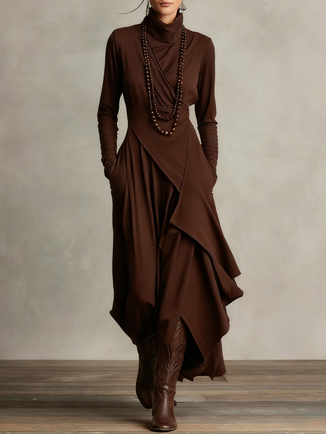 Luna | Soft Silhouette Maxi Dress