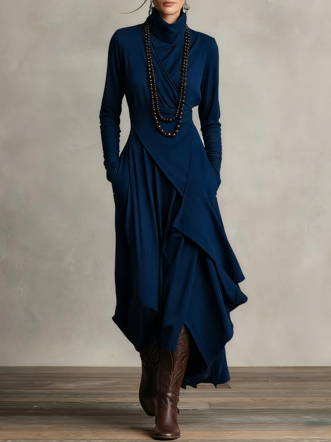 Luna | Soft Silhouette Maxi Dress