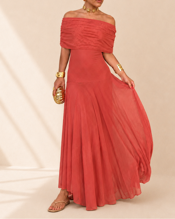 Toledo Dress | Off Shoulder