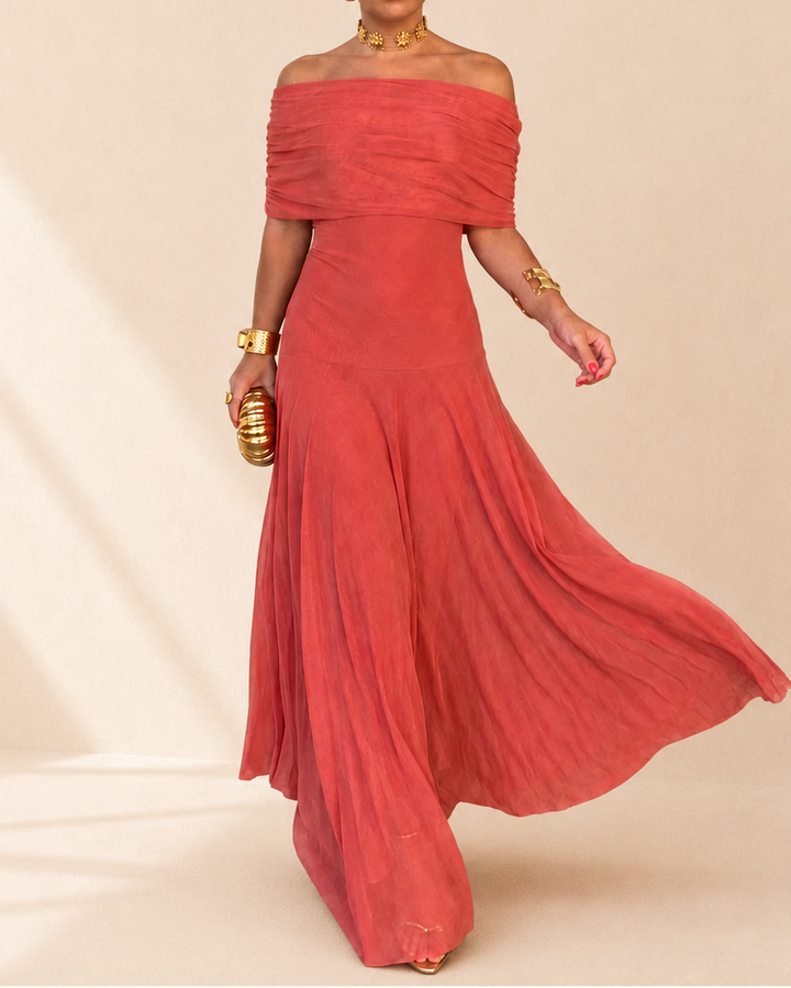 Toledo Dress | Off Shoulder