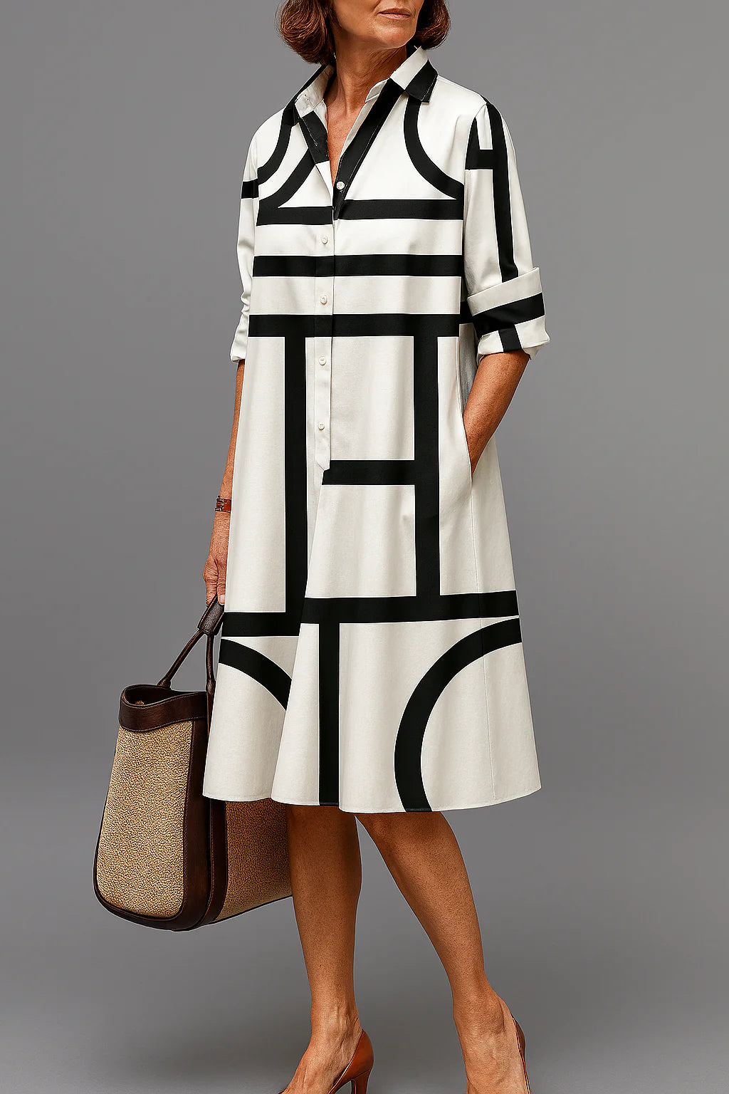 Grace | Carefree and Stylish Midi Dress