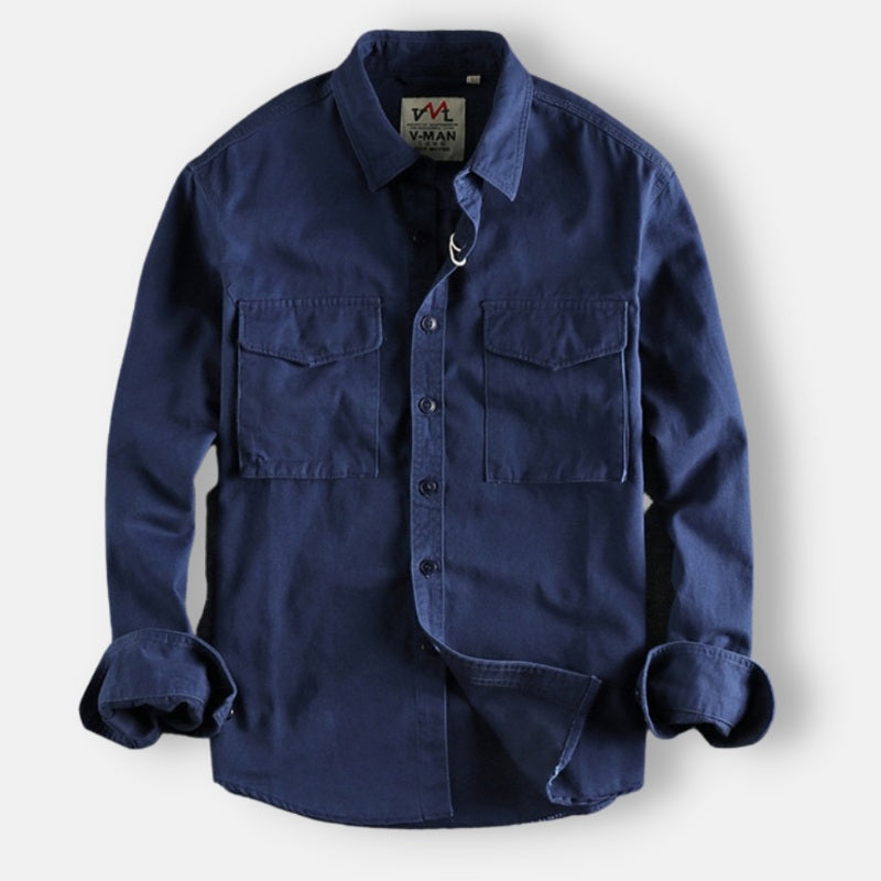 Leo – Men’s Relaxed-Fit Organic Cotton Shirt