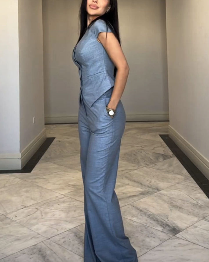 Vivienne™ | Elegant Two-Piece Confidence Set