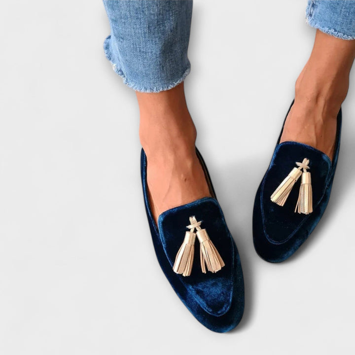 Quinnlyn™ Vintage Fringe Moccasins