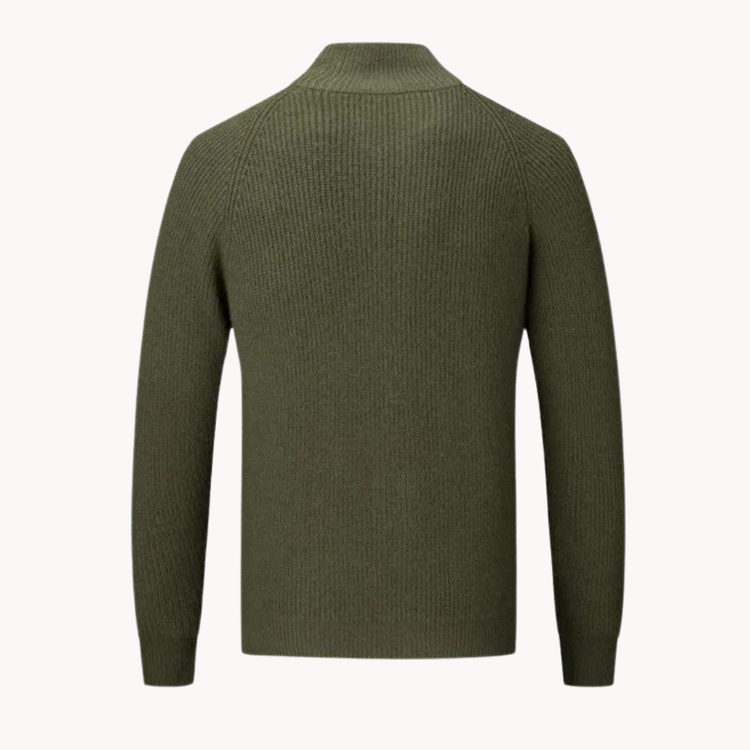 Giorgio | Cashmere Zip Cardigan