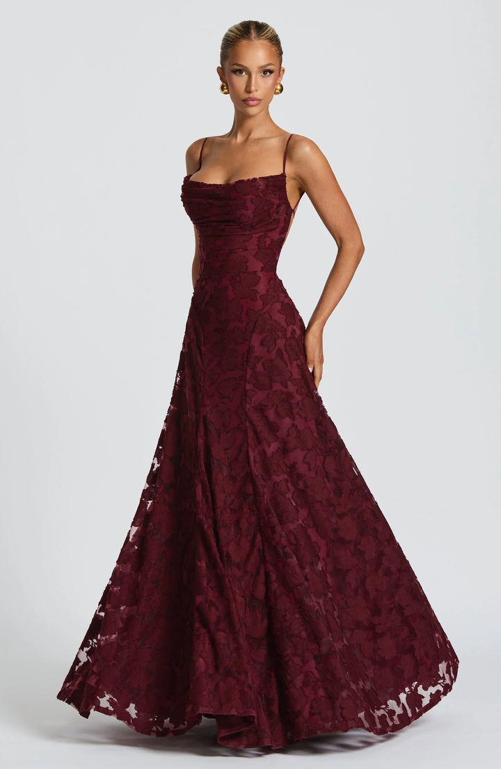 Isabella | Luxe Wrap Maxi Dress