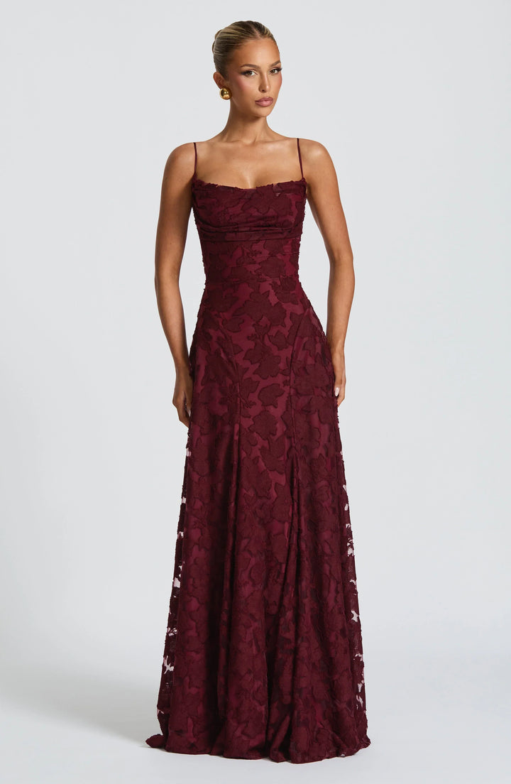 Isabella | Luxe Wrap Maxi Dress