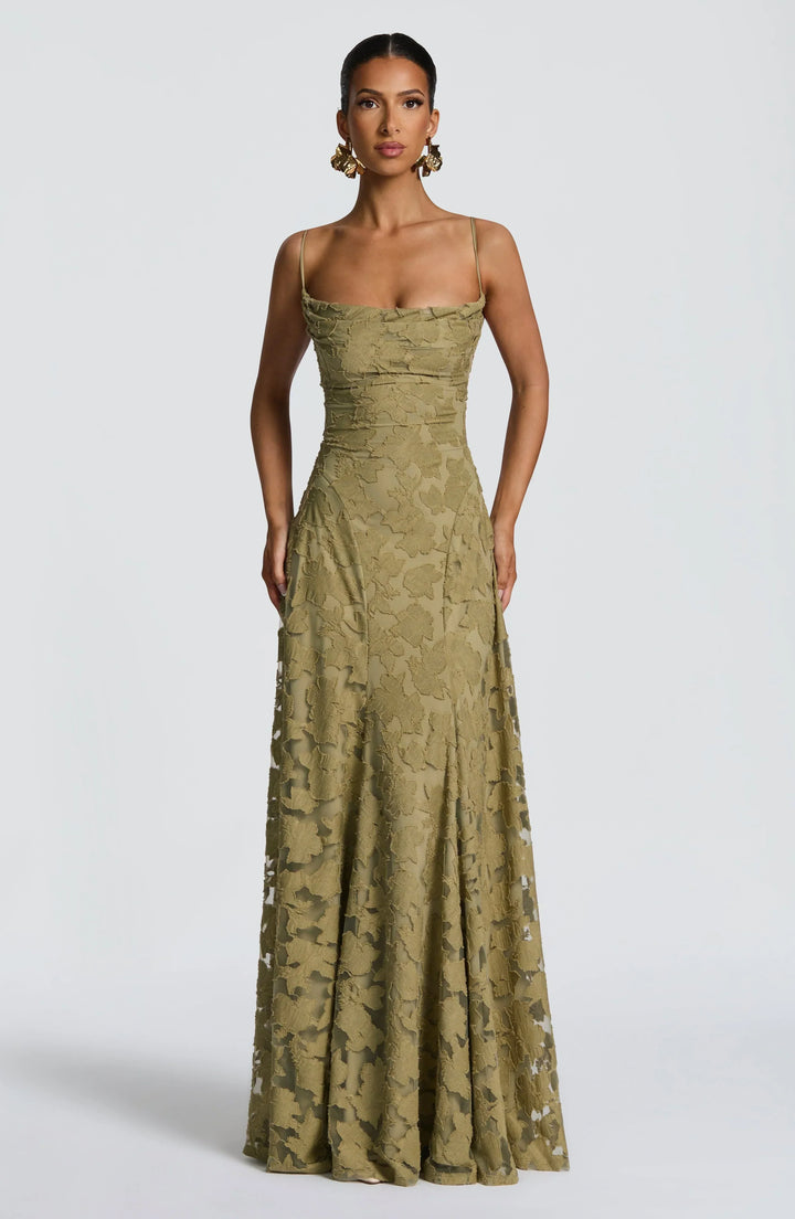 Isabella | Luxe Wrap Maxi Dress