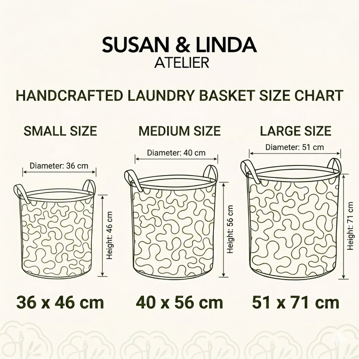 Fox & Friends | Quilted Laundry Basket