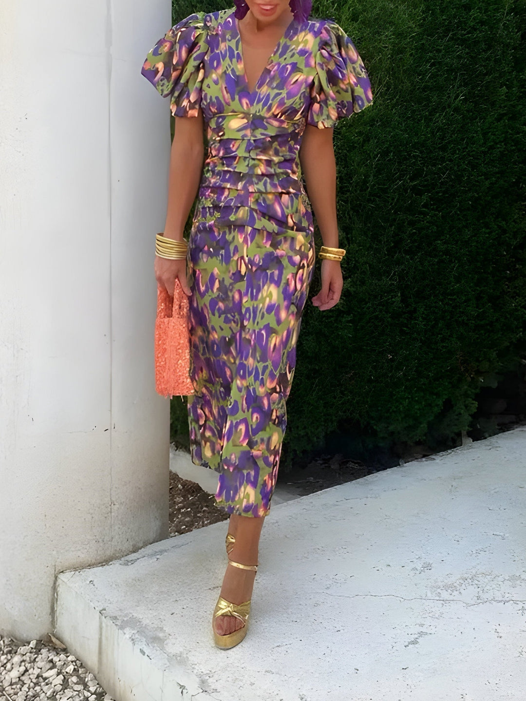The Juliette | Puff Sleeve Ruched