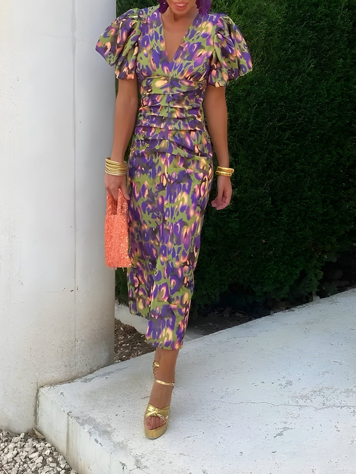 The Juliette | Puff Sleeve Ruched