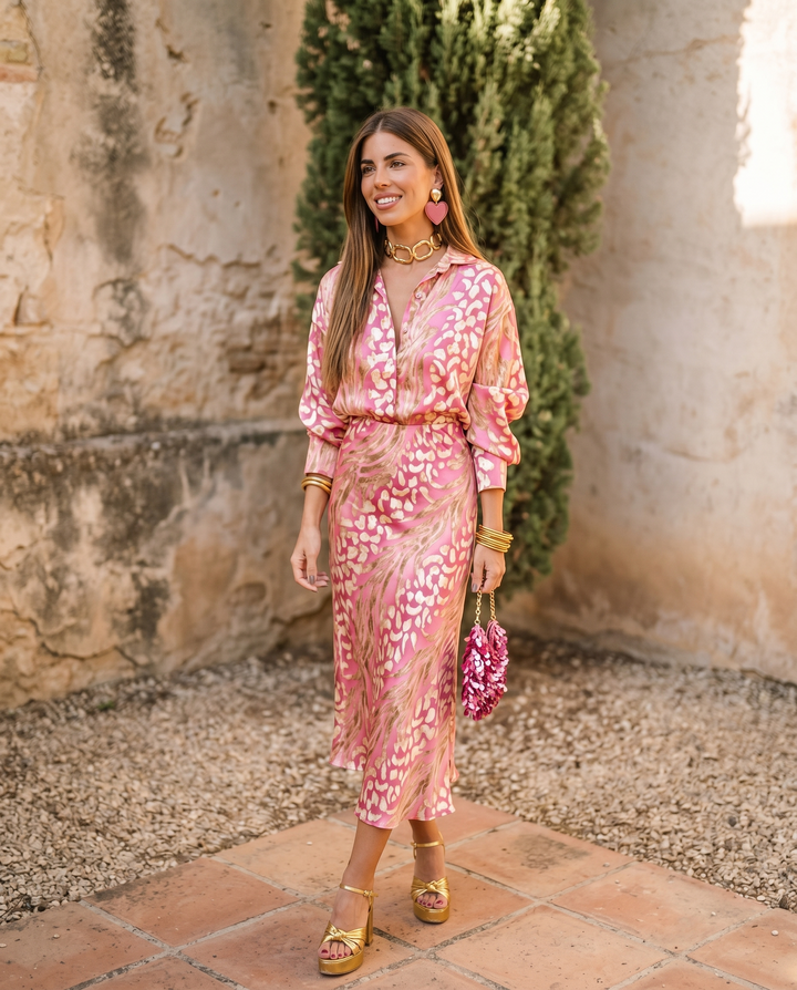 Alva | Sophisticated Two-Piece Evening Dress