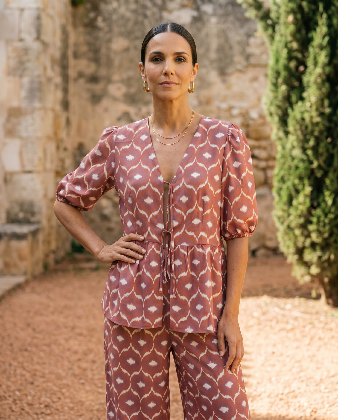 Leonor | Stylish Casual Two-Piece Set