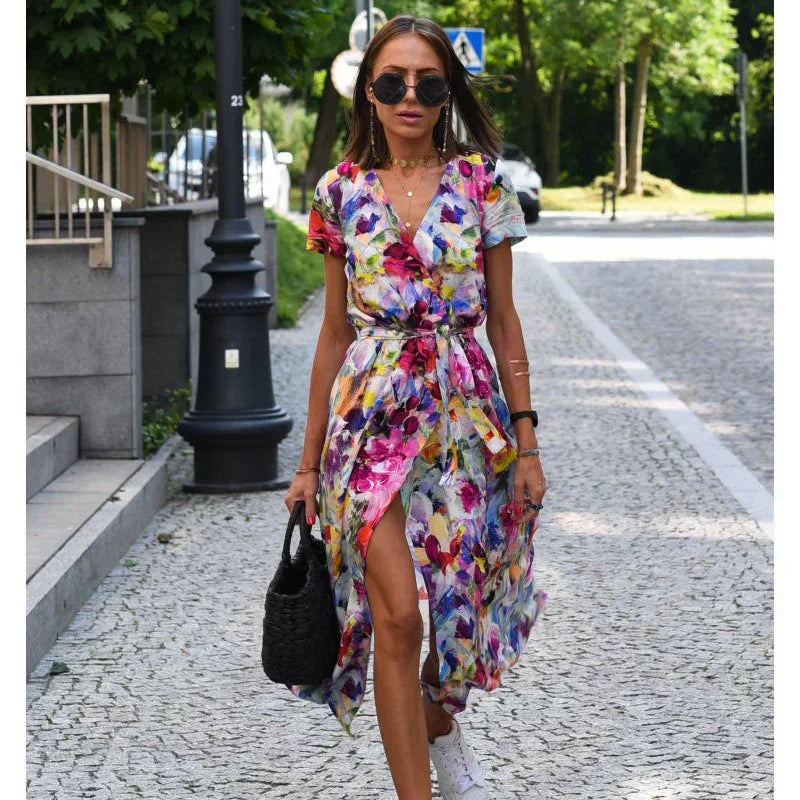 Julia V-Neck Dress