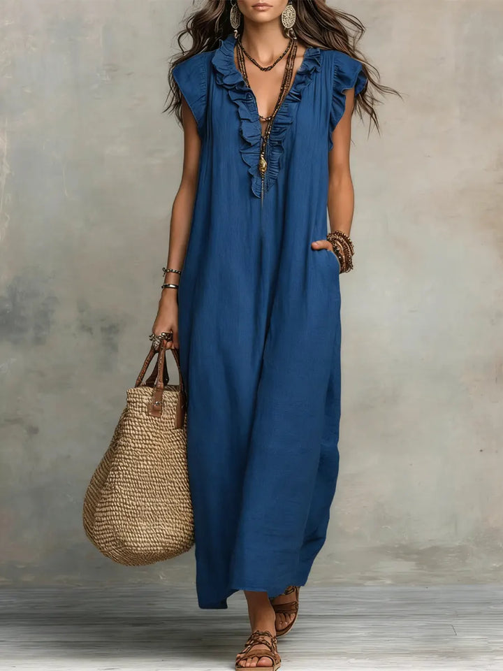 Camellia Bohemian Maxi Dress