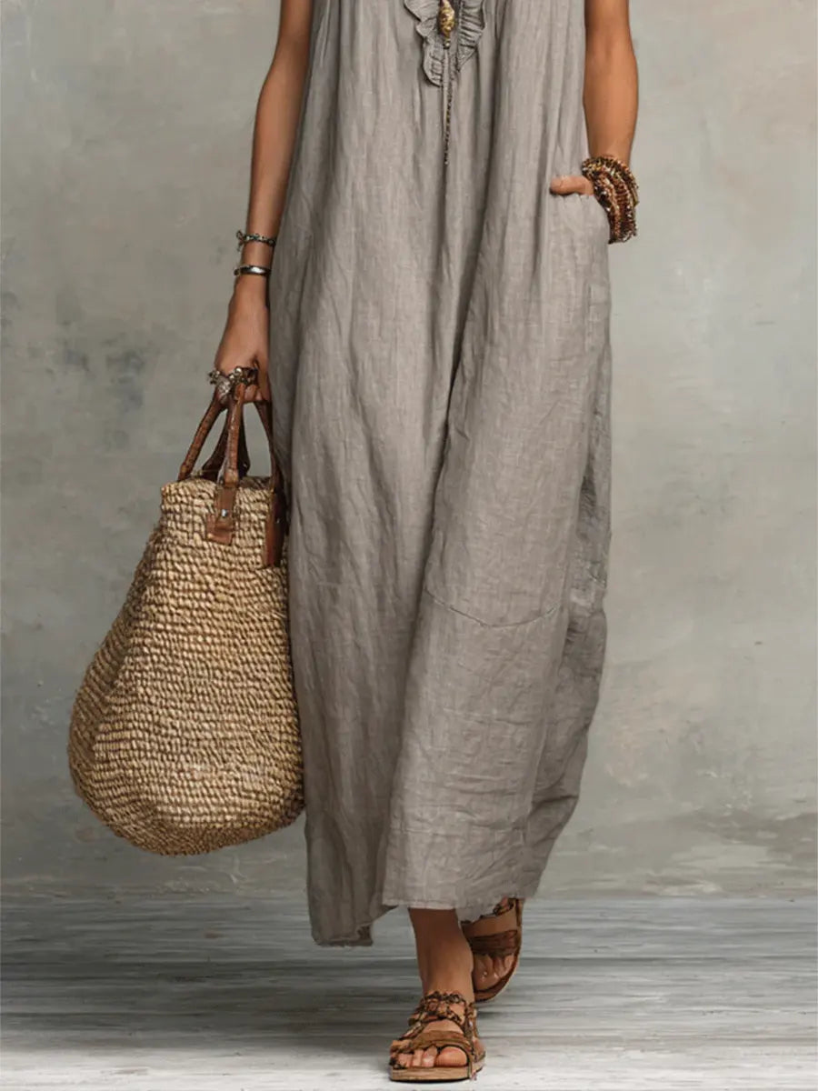 Camellia Bohemian Maxi Dress