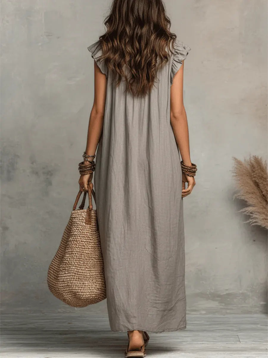 Camellia Bohemian Maxi Dress