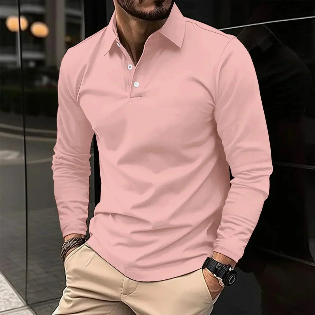 Jacopo | Casual Long Sleeve Polo