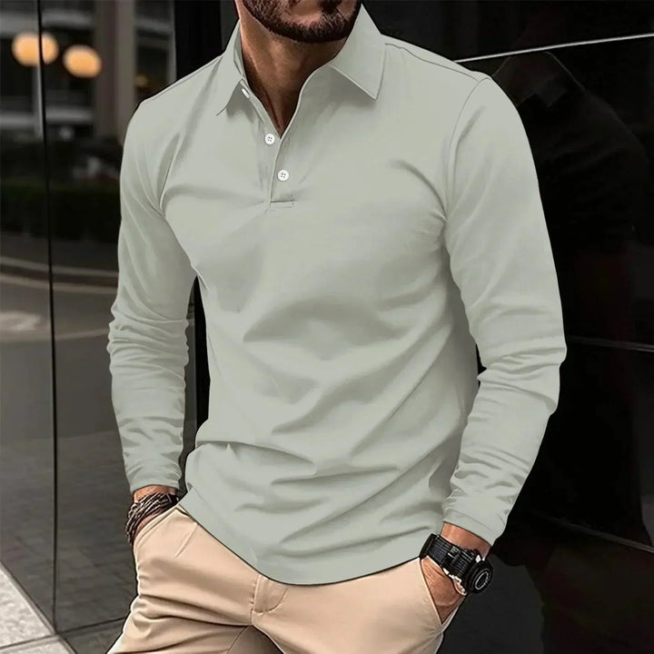 Jacopo | Casual Long Sleeve Polo
